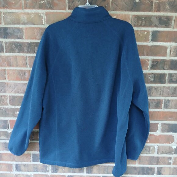 GEORGE brand MEN'S BLUE LIGHTWEIGHT ZIP-UP JACKET - now with DISCOUNTED SHIPPING - Picture 2 of 6